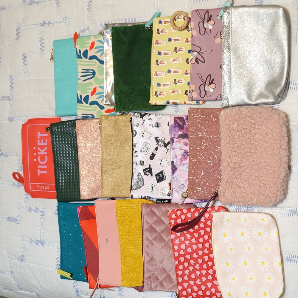 Ipsy bags (22 bags in set)